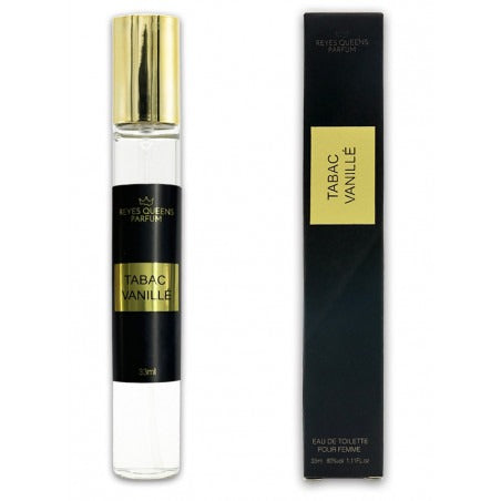 Perfume EAU DE TOILETTE TABAC VANILLE POUR FEMME 33ML – Elegancia Cálida en Formato de Bolsillo